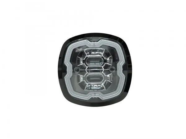 Flitser LED - amber - inbouw bumper - 6 LED