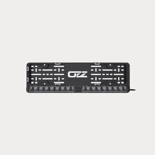 [OZZDLP1] OZZ nummerplaathouder met LED bar