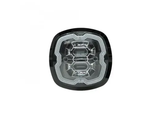 [SIXLED-OR-T] Flitser LED - amber - inbouw bumper - 6 LED